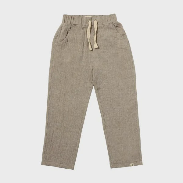 Bosun Beige Gauze Pants