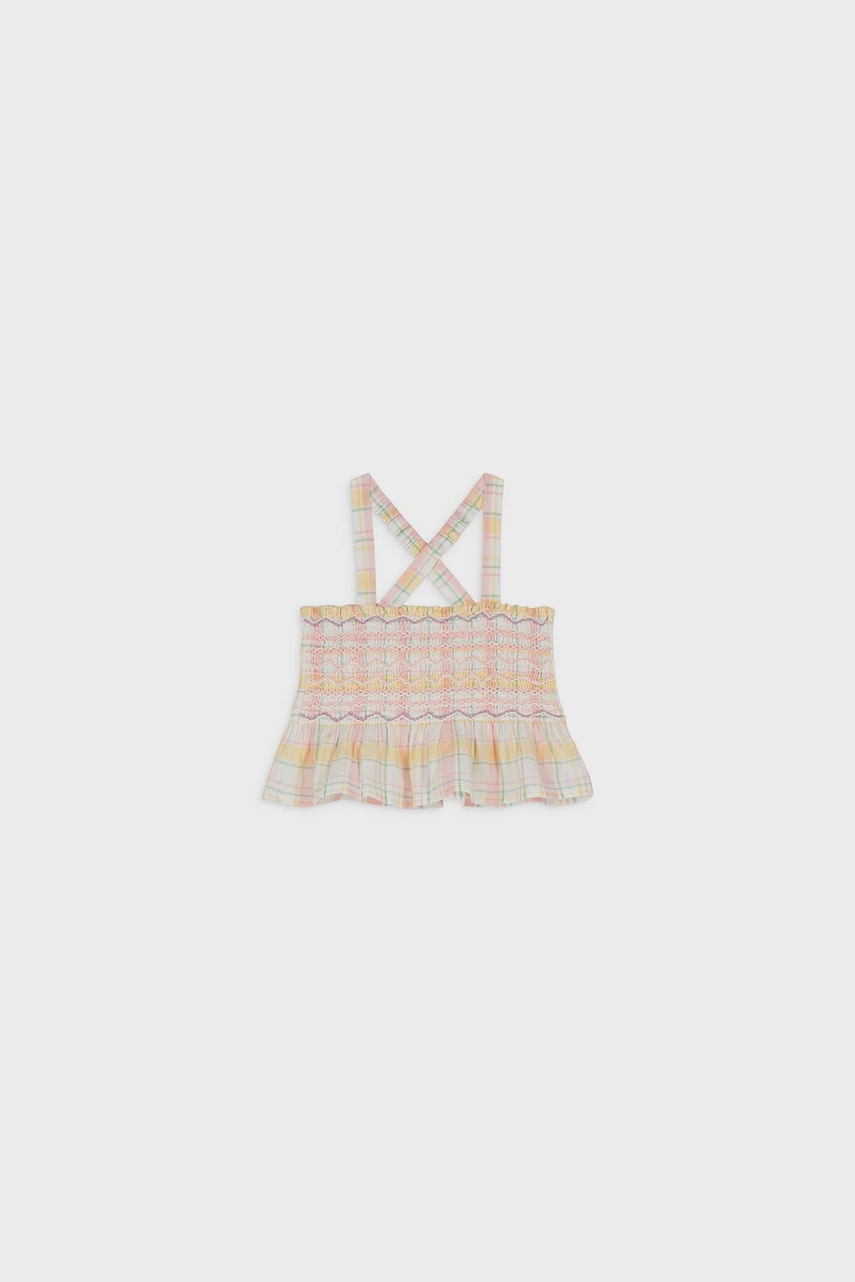 Camisole Florentina - Yellow Positano Checks