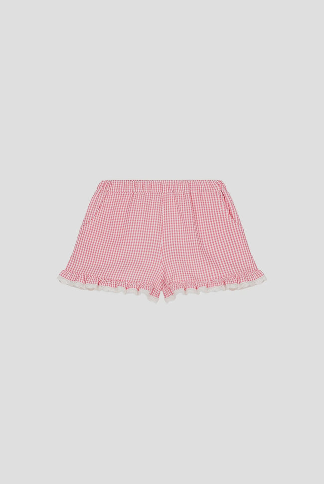 Vallaloid Shorts - Pink Fragola Vichy