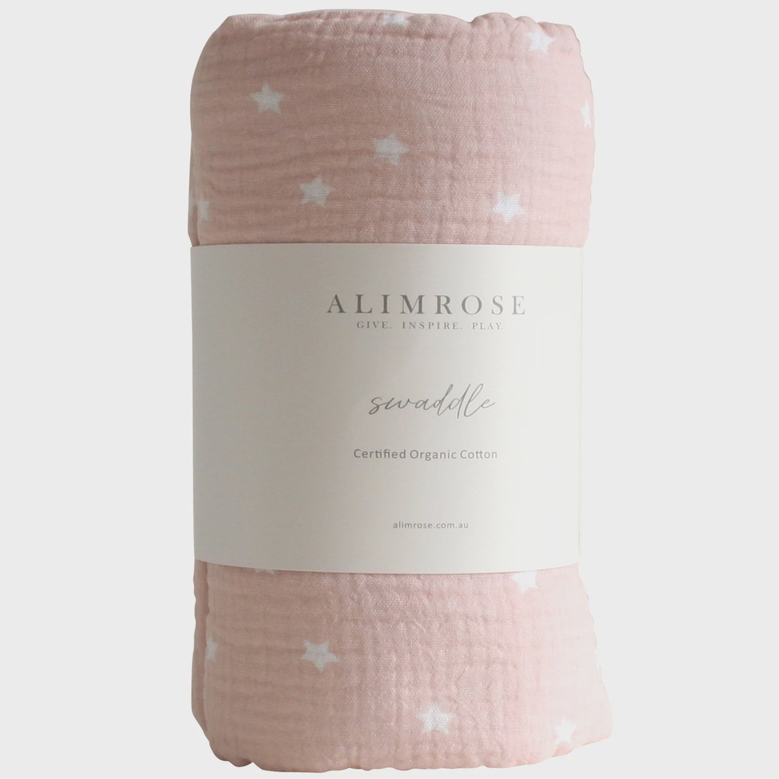 Starry Night Muslin Swaddle - Pink