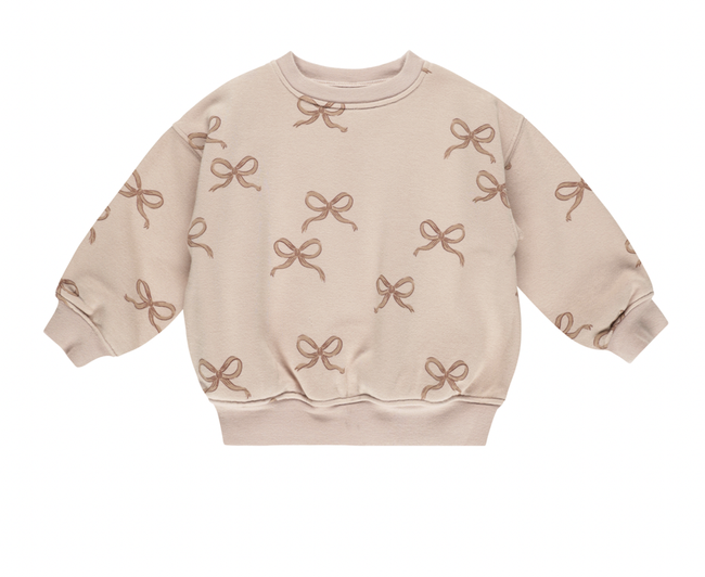 Relaxed Sweatshirt || Bows