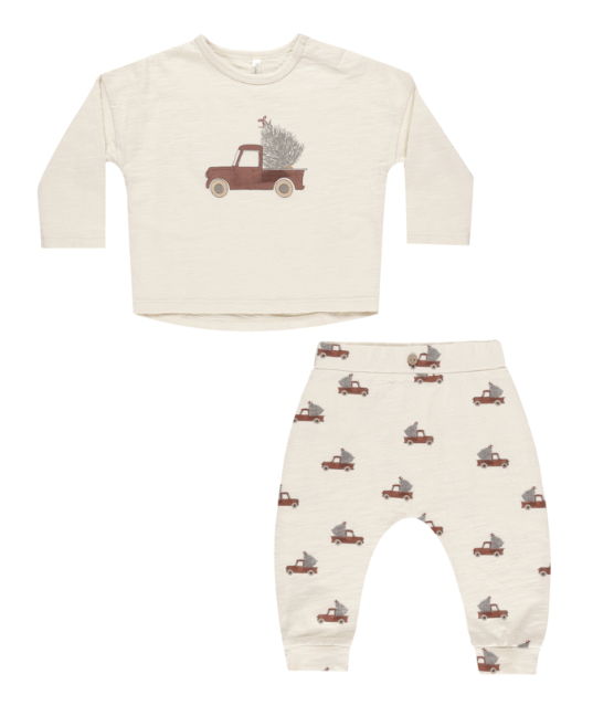 Long Sleeve Tee + Pant Set || Trucks