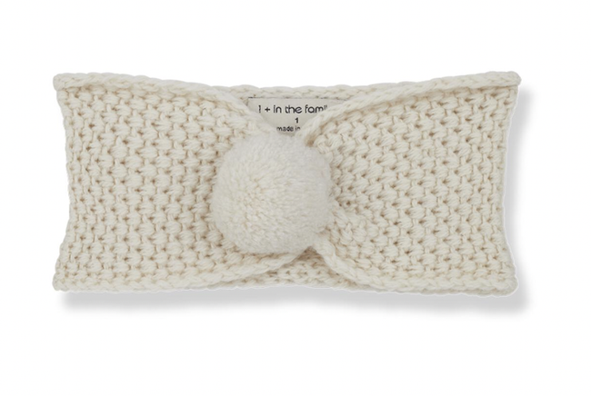 Ona Bandeau Headband - Ecru