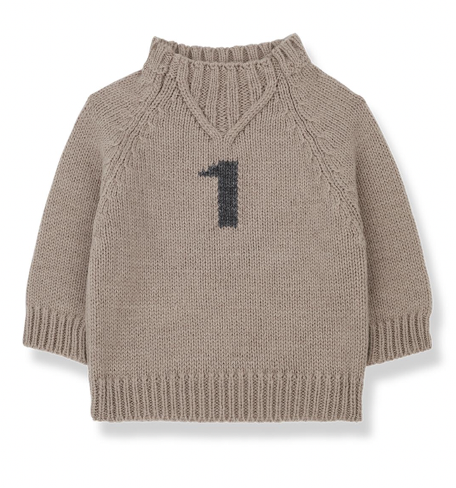 Leo Number 1 Sweater - Old Rose