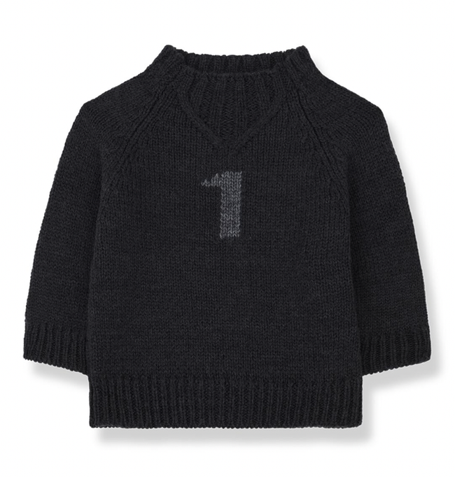 Leo Number 1 Sweater - Anthracite