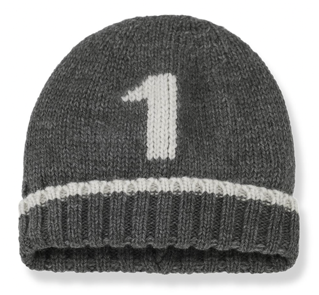 Lucas Number 1 Beanie - Grey