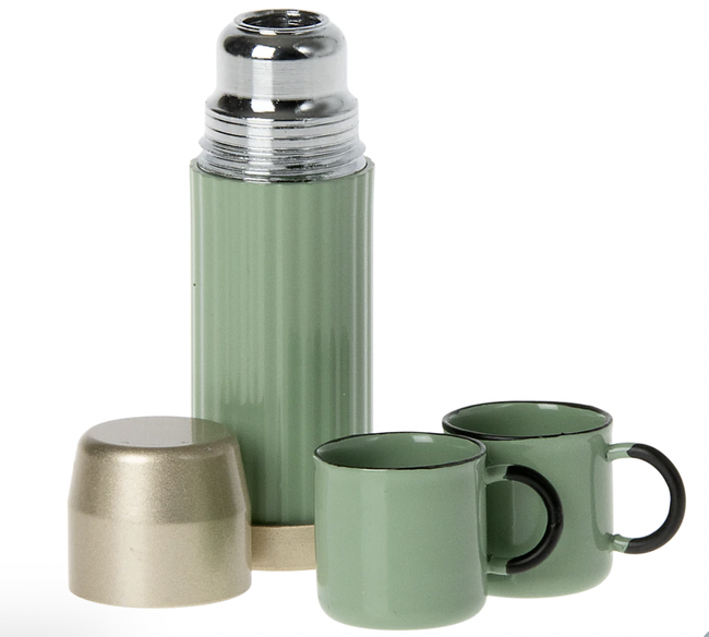 Thermos and Cups - Mint