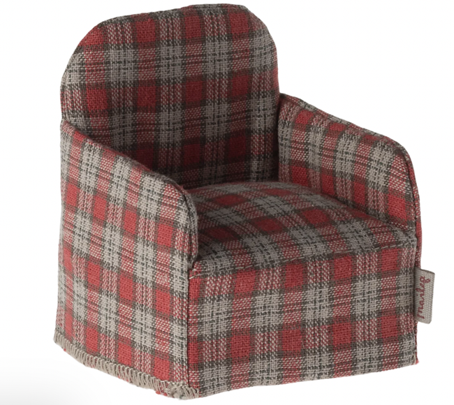 Chair - Red checker