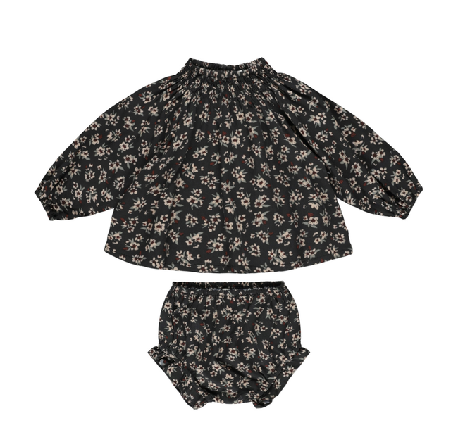 Quincy Set - Dark Floral