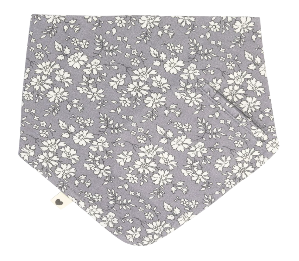 Bandana Bib - Capel Fossil Grey