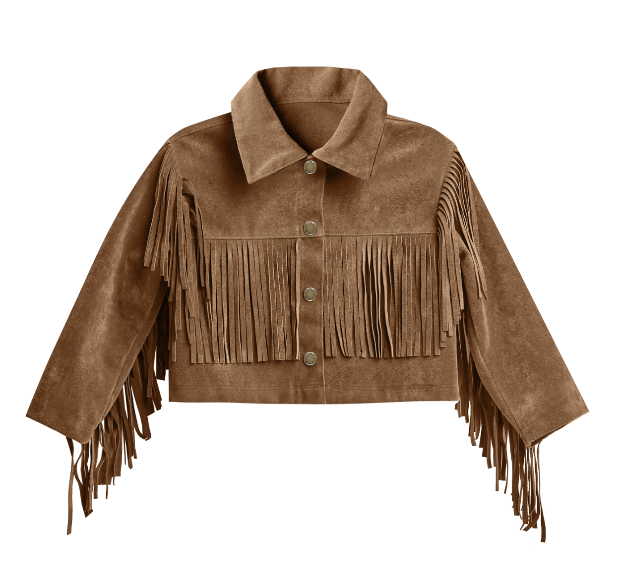 Fringe Jacket || Saddle