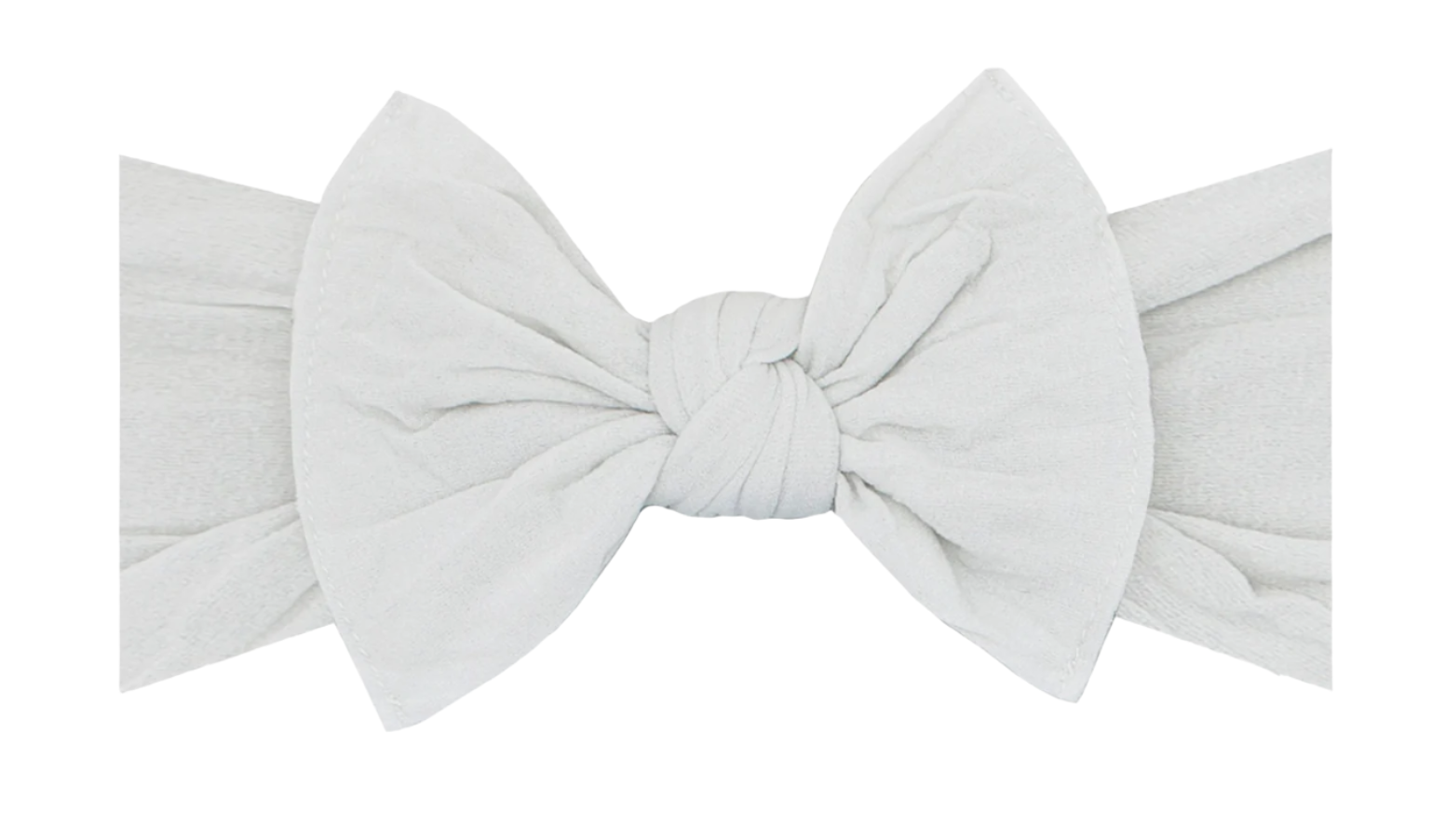 The Knot Soft Nylon Headband - Ash Grey