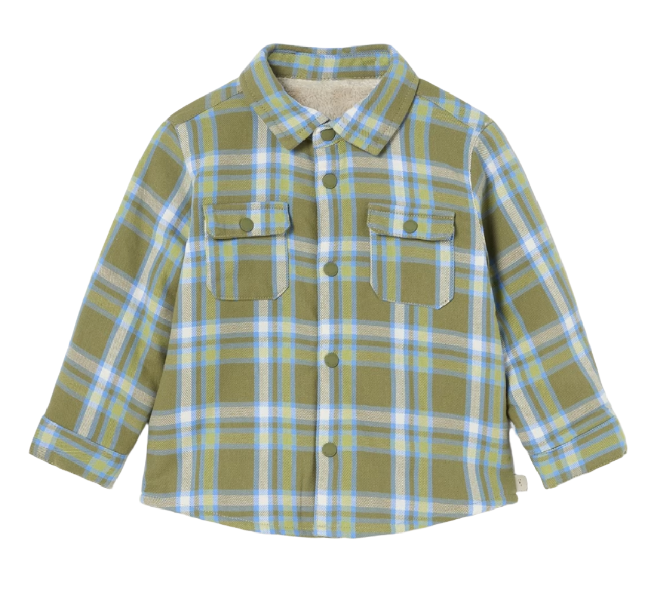 Lined Overshirt - Forest