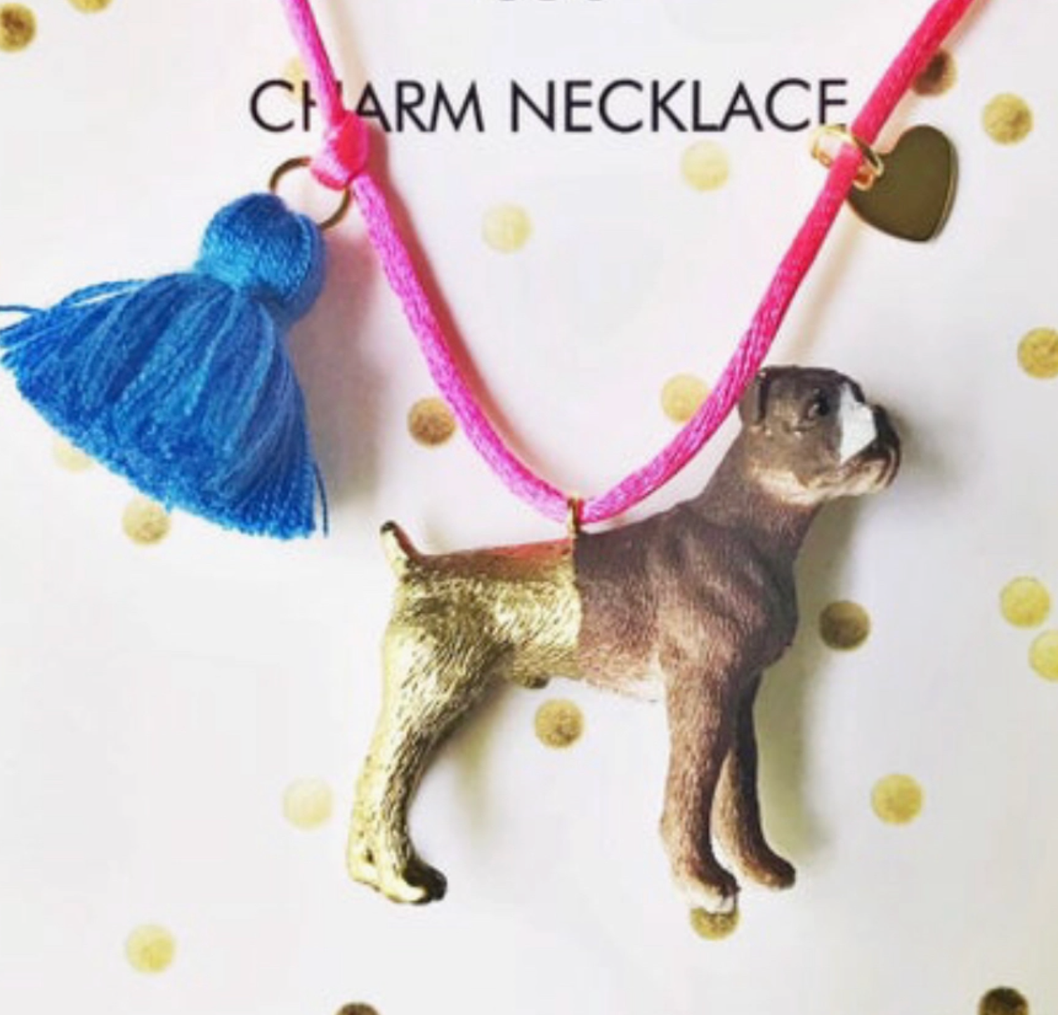 Dog Tassel Necklace