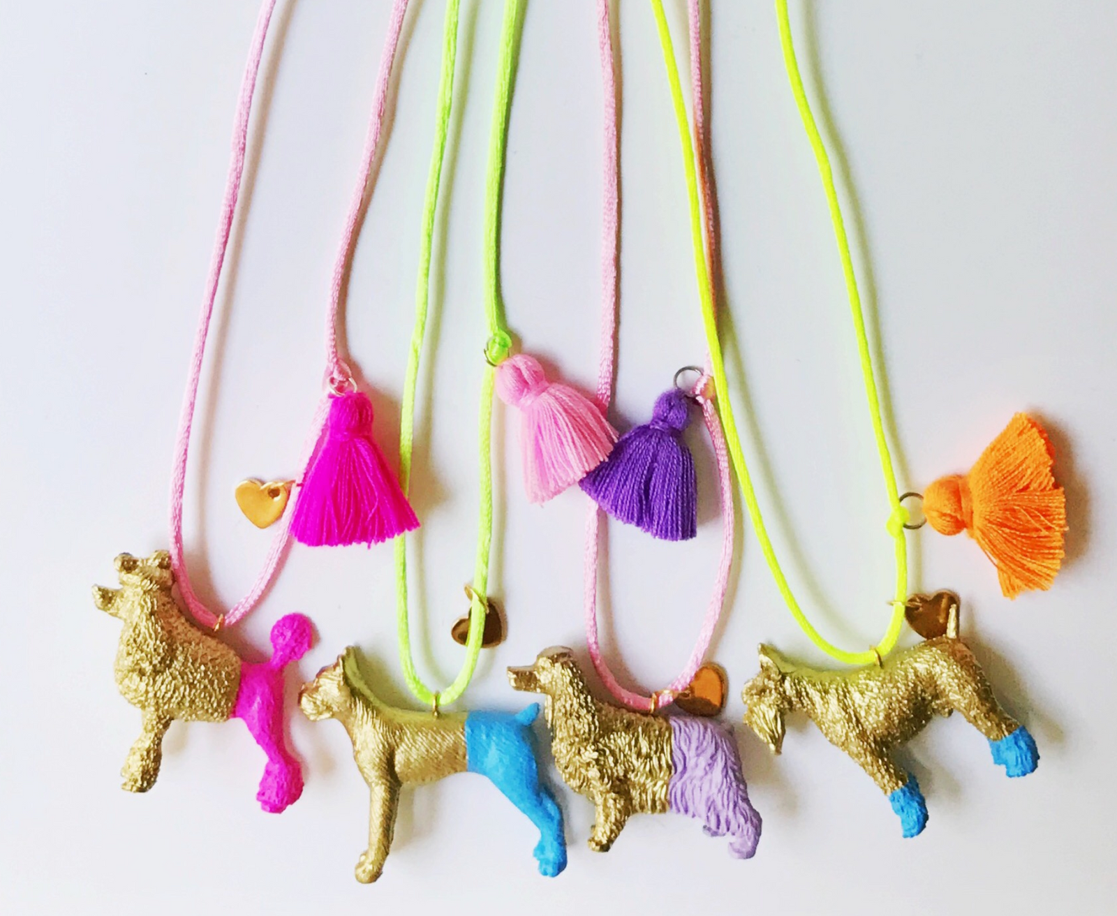 Dog Tassel Necklace