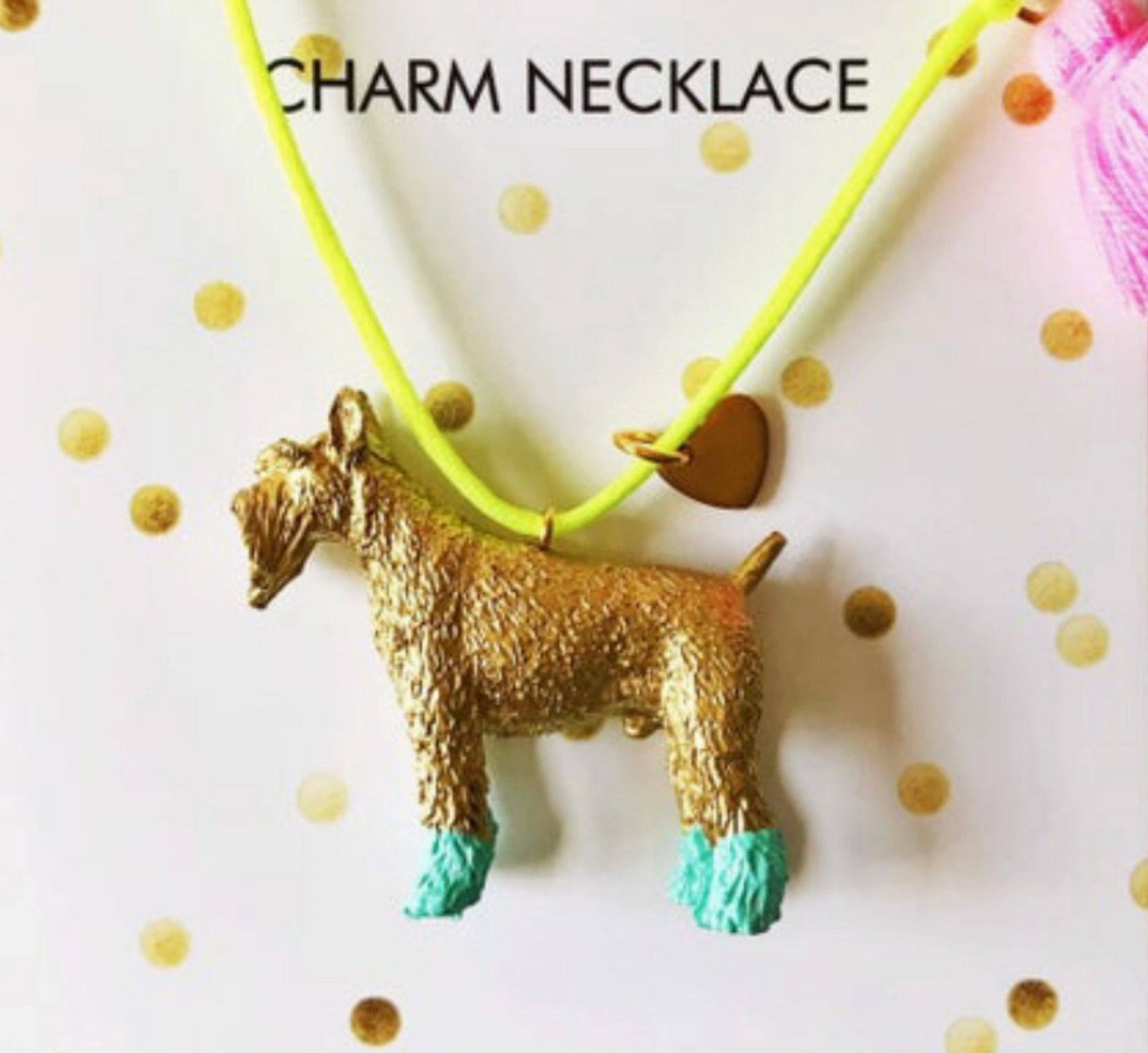 Dog Tassel Necklace