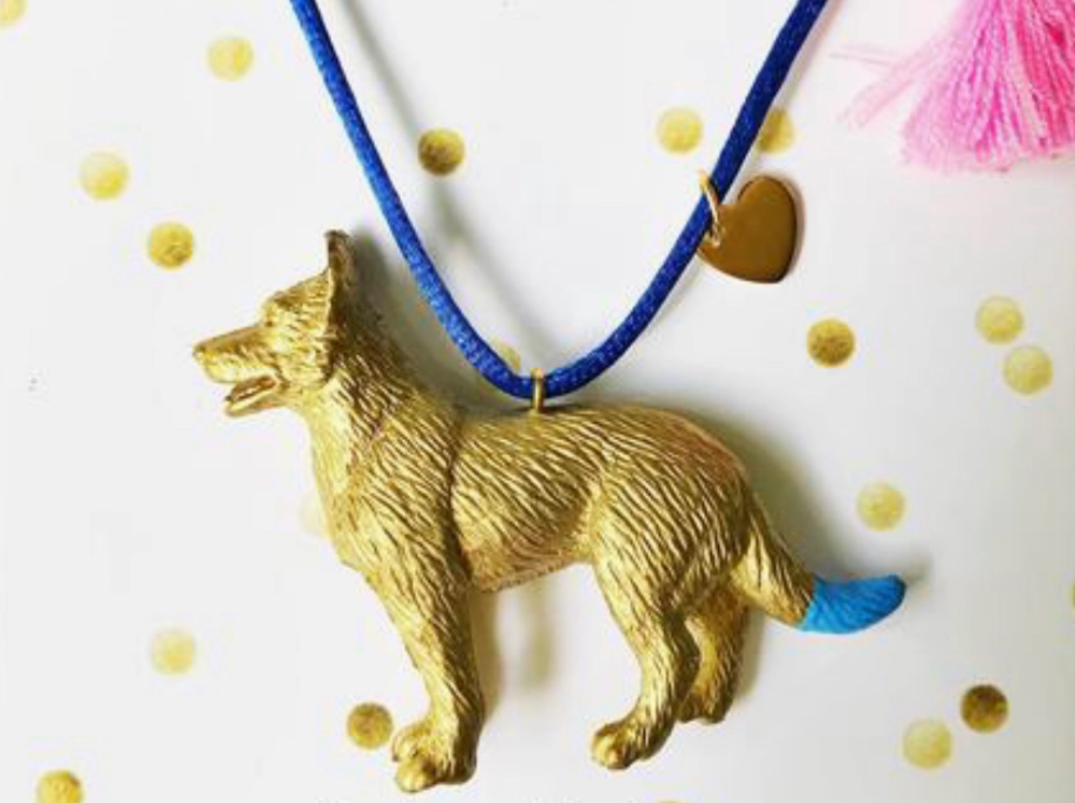 Dog Tassel Necklace