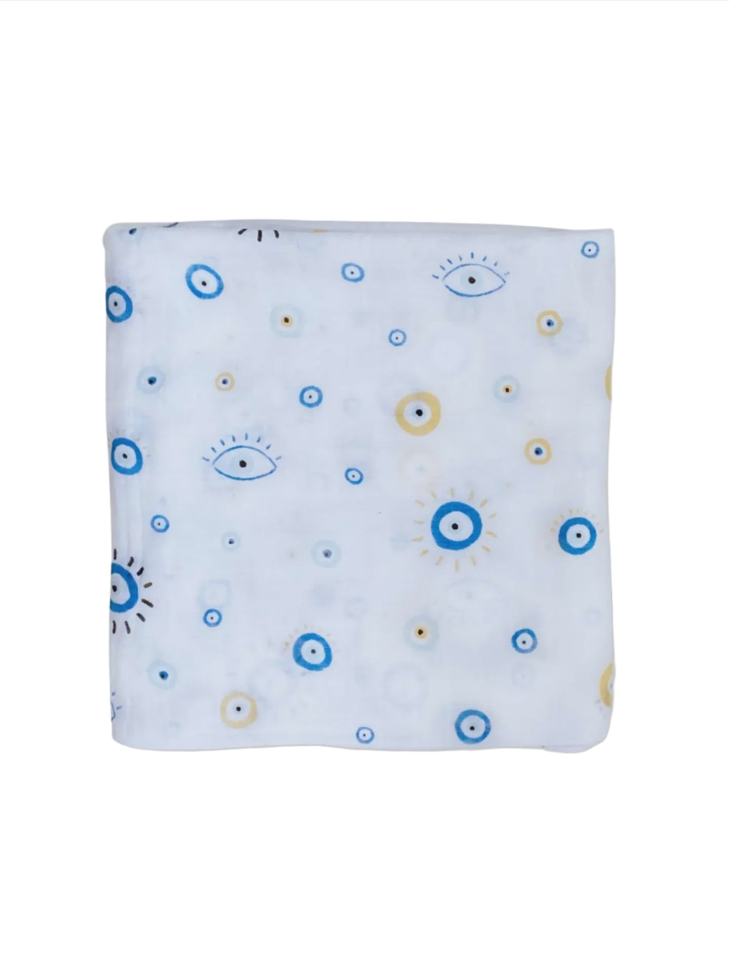 Bamboo Muslin Swaddle - Eye see you