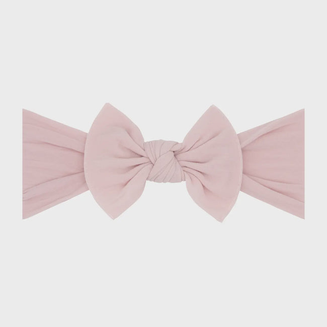 Original Knot Bow Headband - Antique Pink