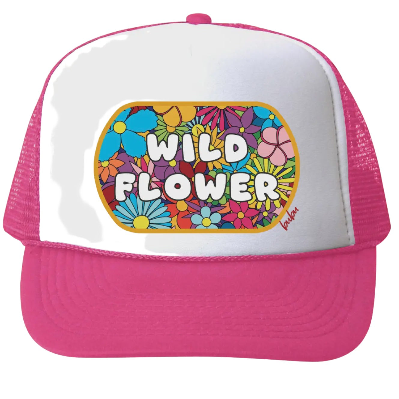 Wild Flower Trucker Hat
