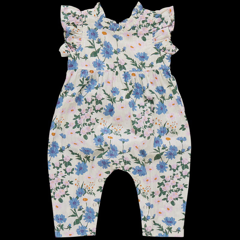 Baby Girls Jennifer Jumper - Melon Daisy Floral