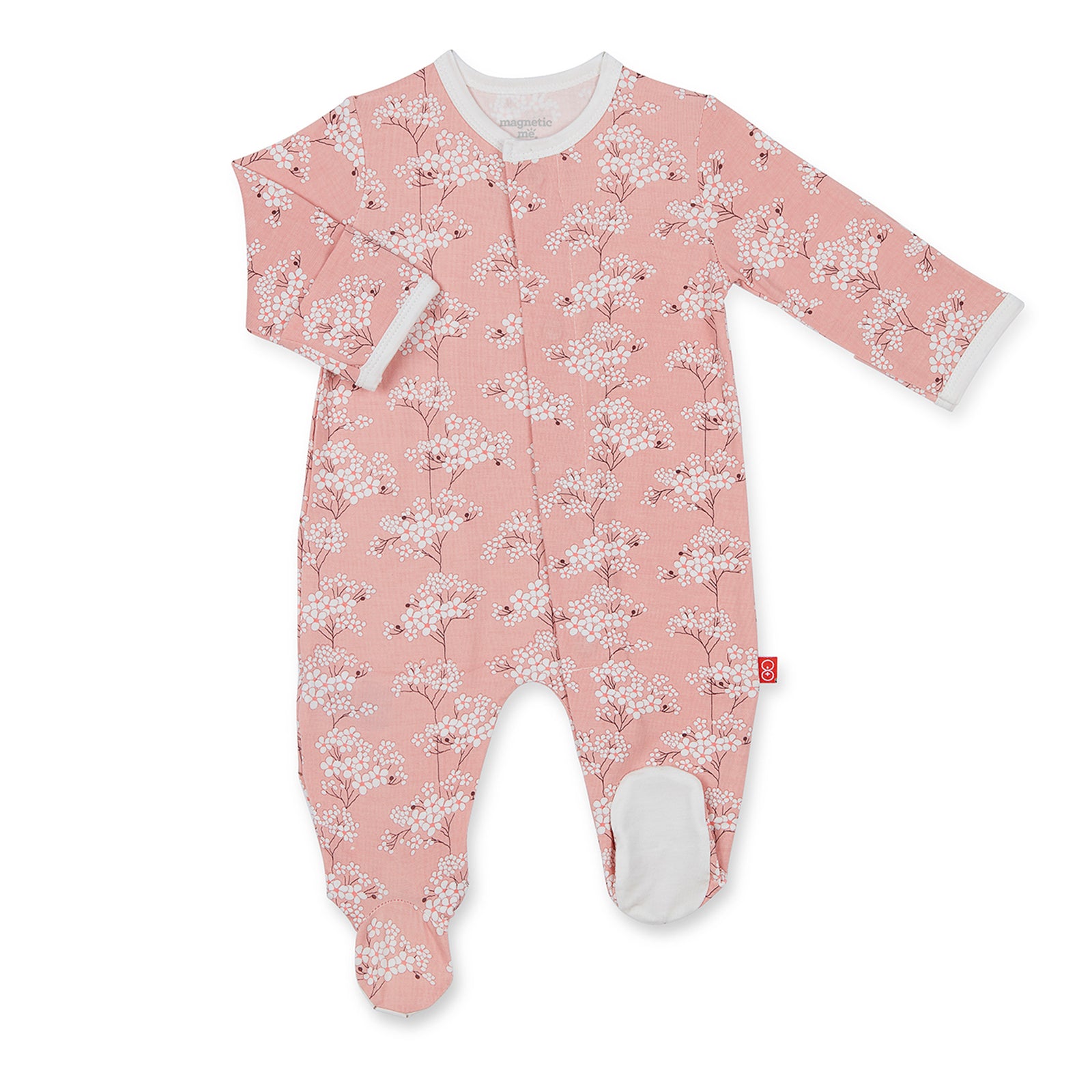 Pink Cherry Blossom Magnetic Footie