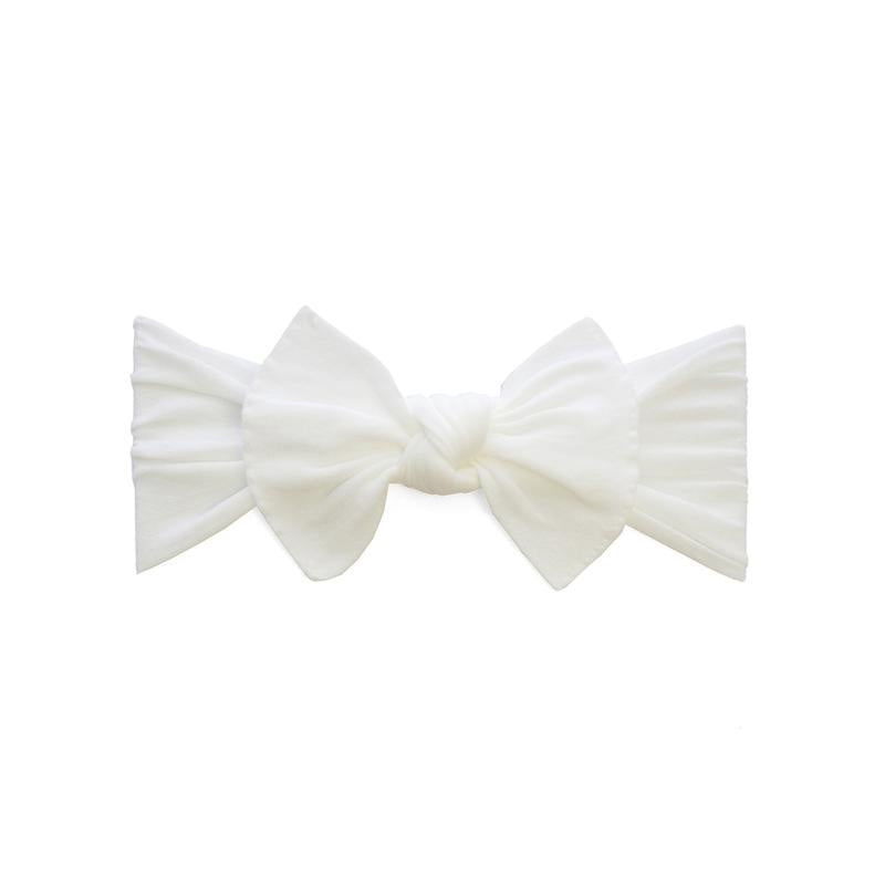 Itty Bitty Knot Headband - White