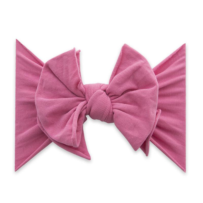 FAB-BOW-LOUS Headband - Hot Pink