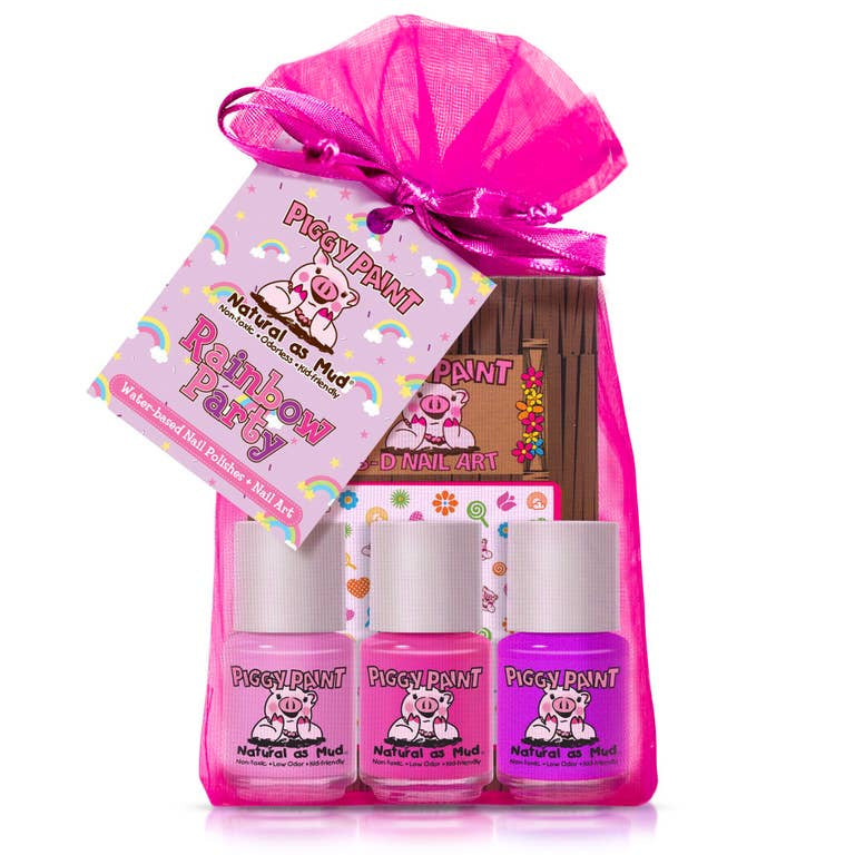 Rainbow Party Nail Polish Set