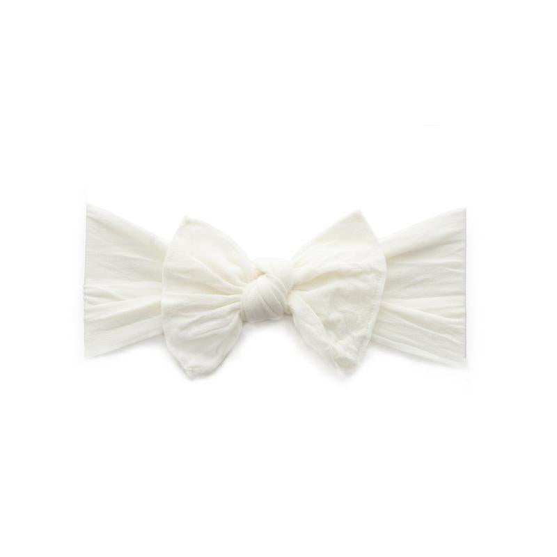 Itty Bitty Knot Headband - Ivory