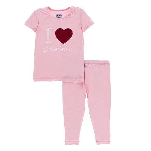 I Love Grandma Pajama Set - Lotus