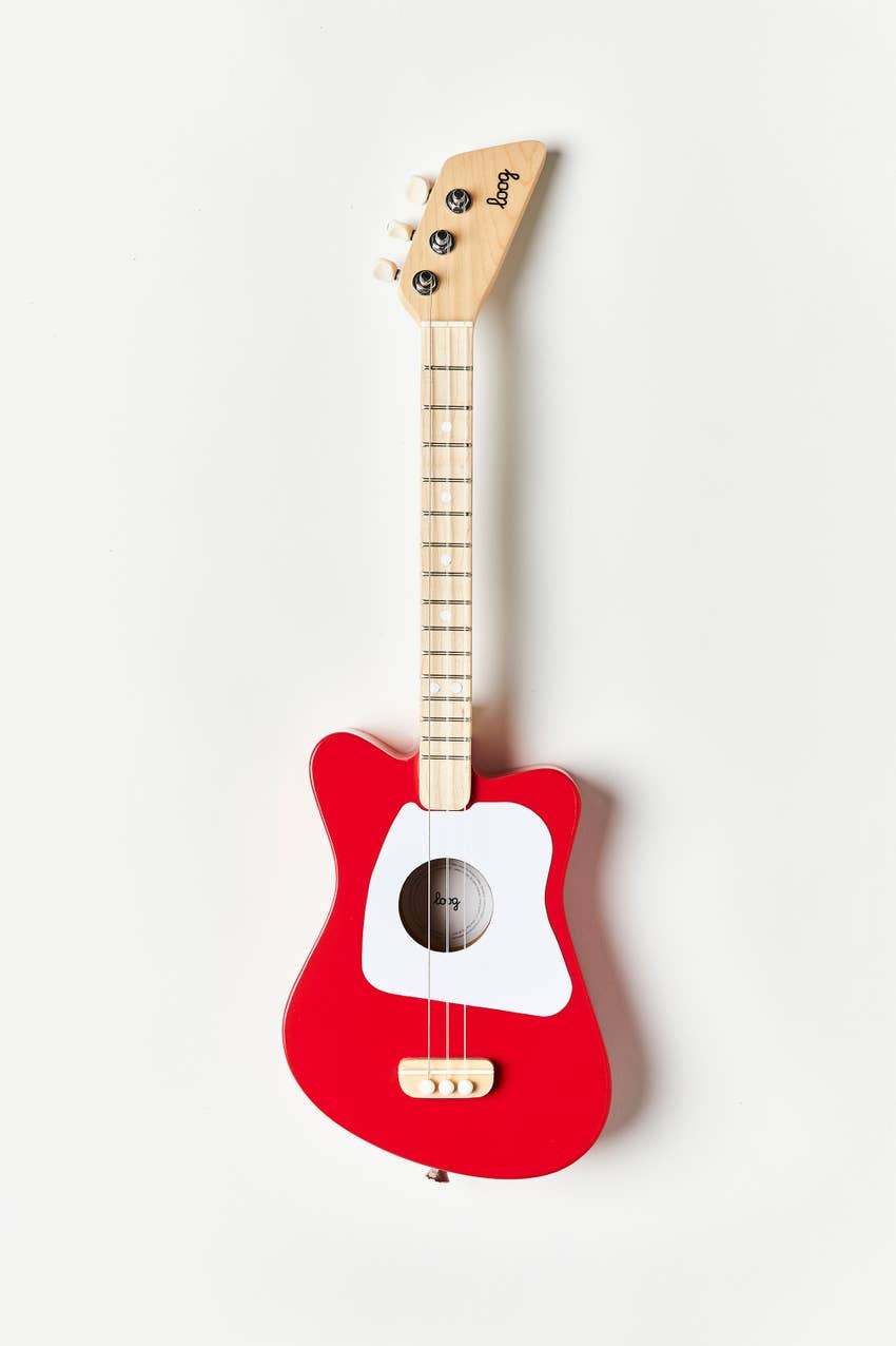 Loog Mini Acoustic Guitar - Red